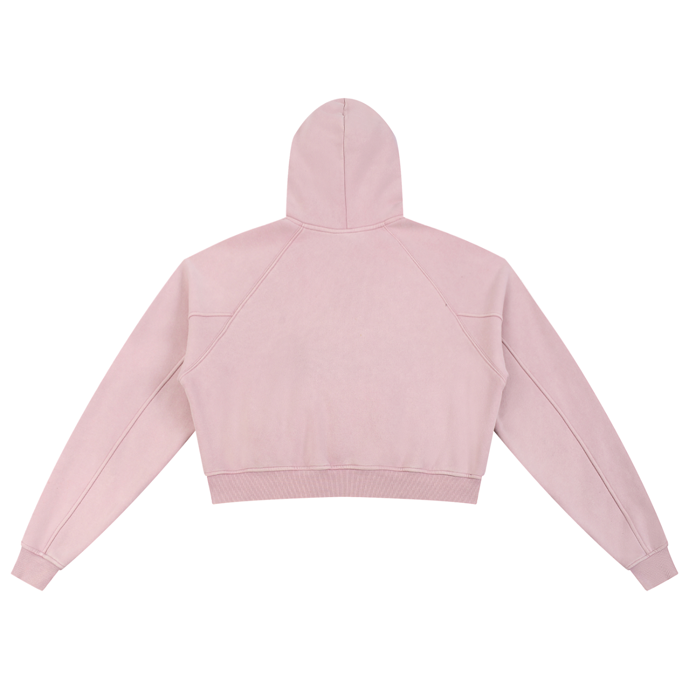 Women Rep x Rep Snow Washed Cropped Hoodie