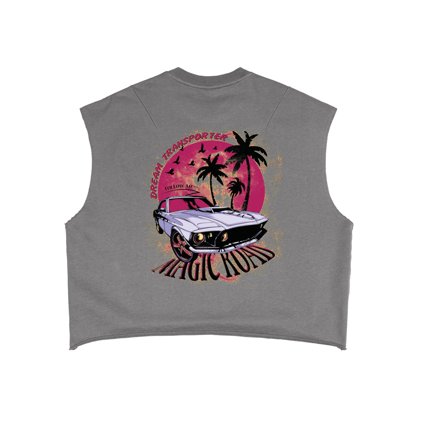 Rep x Rep French Terry Boxy Tank Top