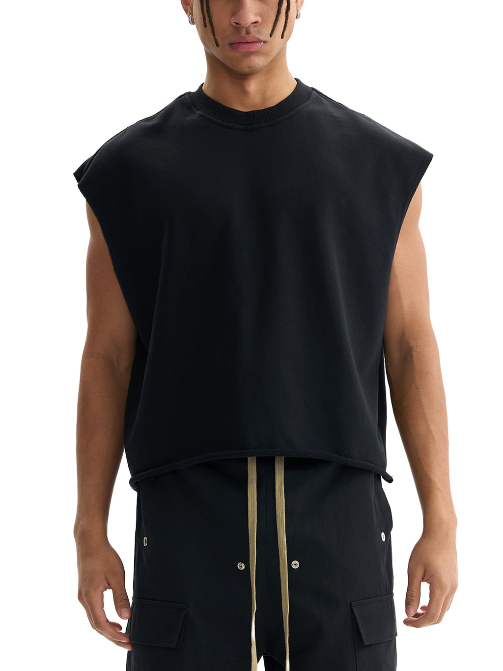 Rep x Rep French Terry Boxy Tank Top