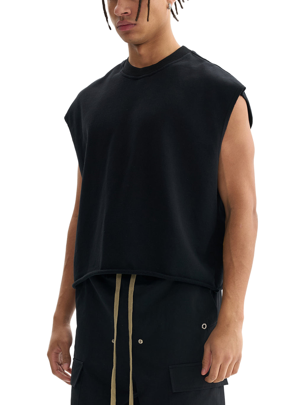 Rep x Rep French Terry Boxy Tank Top